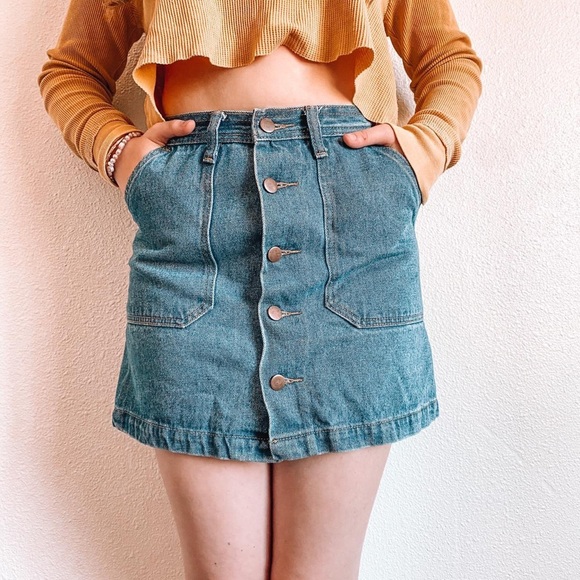 Vintage My style denim skirt 💐 - Picture 1 of 4